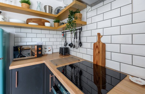 Abergavenny Apartamento | Apartamento-Baño Privado-Apartamento-Vista a la Ciudad-Sugar Loaf Loft