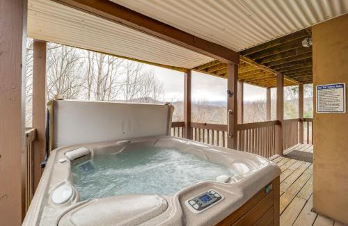 Sugar Mountain Casa | Sugar Mtn Townhome with Hot Tub Sugarcane Chalet