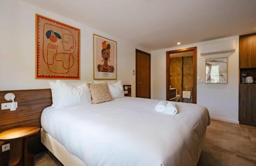 Grand Case Apartamento | Suite 1 - Les pieds dans le sable de Grand-Case, un bien nouveau et rare dans la toute nouvelle résidence Mogador