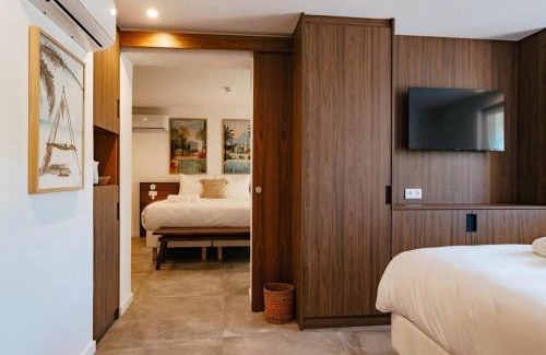 Grand Case Apartamento | Suite 1 - Les pieds dans le sable de Grand-Case, un bien nouveau et rare dans la toute nouvelle résidence Mogador