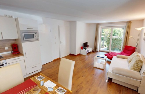 Bad Aibling Apartamento | Suite 1 on the ground floor, 2 room apartment with terrace