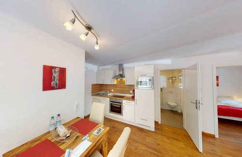 Bad Aibling Apartamento | Suite 1 on the ground floor, 2 room apartment with terrace