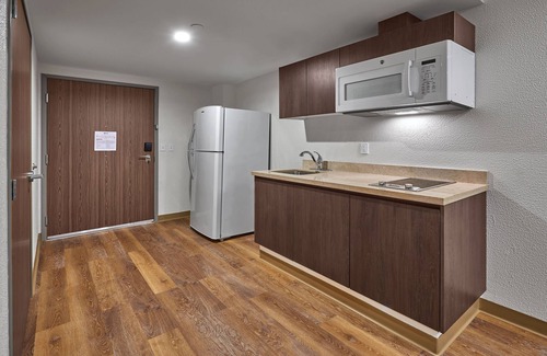 Cancún Apartamento | Suite 1 Queeb Bed with kitchenette