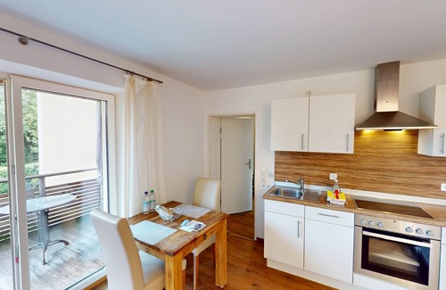 Bad Aibling Apartamento | Suite 4 on the 1st floor, 1.5 room apartment with south-facing balcony