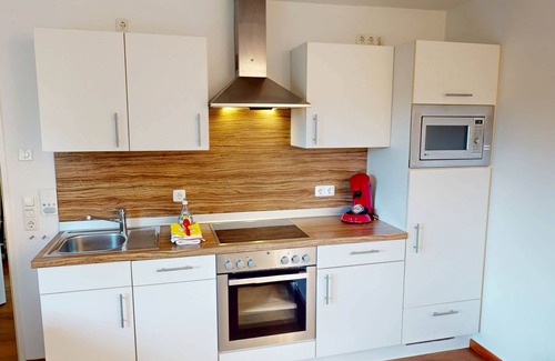 Bad Aibling Apartamento | Suite 4 on the 1st floor, 1.5 room apartment with south-facing balcony
