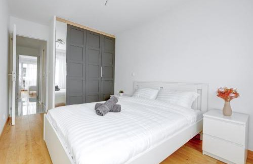 Flandres Apartamento | Suite au Cœur de Paris, Architecturale et Élégante