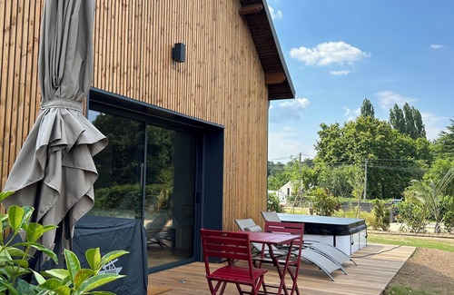 Solesmes Cabina | Suite Avec spa de Nage Située à 45km du Mans