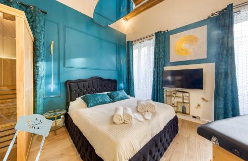 Arpajon Apartamento | Suite bien être - jacuzzi et sauna/love room
