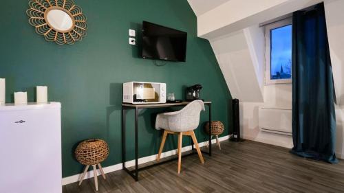 Roubaix Apartamento | Suite Détente #7# - Jacuzzi & Projection self check in