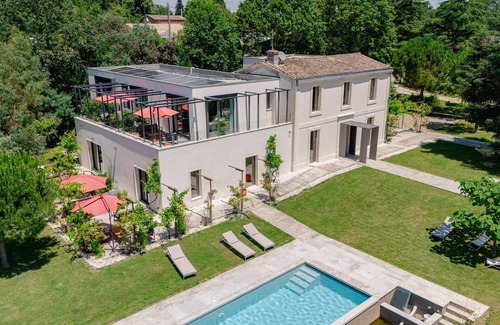 Carignan-de-Bordeaux Apartamento | Suite haut de gamme dans domaine luxuriant