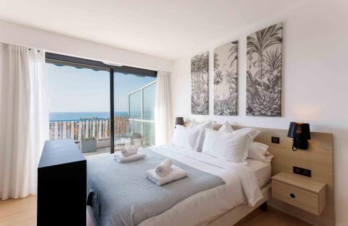 Riou - Petit Juas - Av de Grasse Apartamento | Suite Horizon Penthouse d'exception avec Vue Mer à Cannes