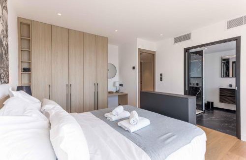 Riou - Petit Juas - Av de Grasse Apartamento | Suite Horizon Penthouse d'exception avec Vue Mer à Cannes