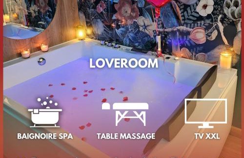 Saint-Etienne Apartamento | Suite Passion - Jacuzzi privé - Table massage