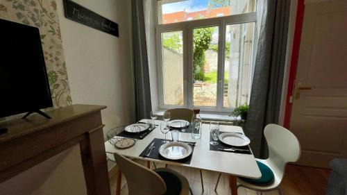 Brequerecque Apartamento | Suite Plénitude, appartement proche vieille ville rez de jardin