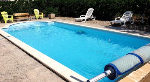 Pougnadoresse Casa | Suite privée près d'Uzès