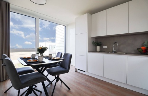 Marienleuchte Apartamento | Suite Relax 3.0 - Roof terrace. Sauna. Baltic Sea view.