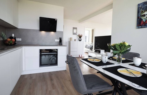 Marienleuchte Apartamento | Suite Relax 3.0 - Roof terrace. Sauna. Baltic Sea view.