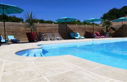 Calorguen Cabaña | Suite-Saint Lunaire-Habitación con desagüe-Vista al Jardín