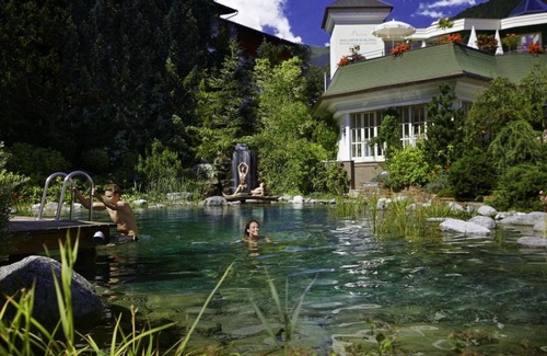 Zell am See Casa | Suite con ducha o bañera. Baño, aseo, balcón - Salzburgerhof, spa golf y Genießerhotel