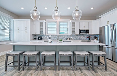 Surf Side Shores Casa | Summer at Summer Better Your Fort Morgan Beachfront Escape heated POOL by Prickett Properties