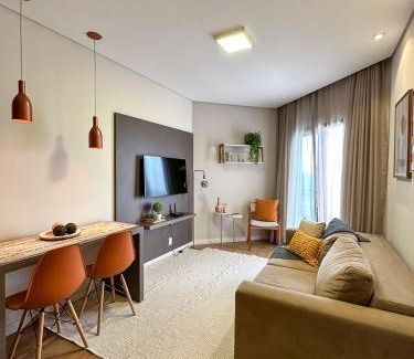 Sao Jose dos Campos Apartamento | Summit Flat, ótima localização, limpeza diária, academia e piscina