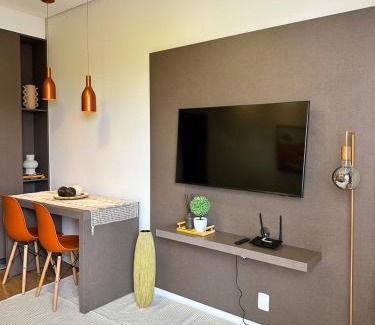 Sao Jose dos Campos Apartamento | Summit Flat, ótima localização, limpeza diária, academia e piscina