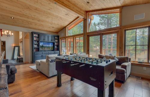 Olympic Valley Casa | Summit Solitude at Palisade Tahoe - Charming 5BR w Foosball & Shuffleboard Table & Pet Friendly