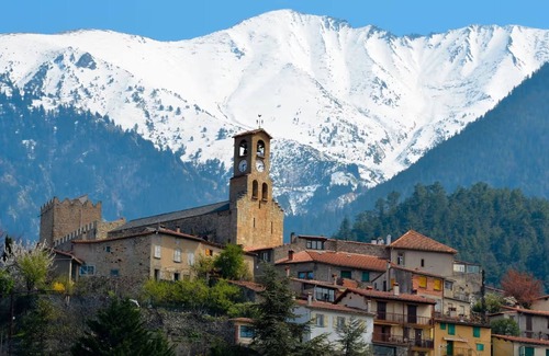 Vernet-les-Bains Apartamento | Apartamento "Sun Canigou" | Vista a la montaña, terraza privada, Wi-Fi, a 12 min de los baños