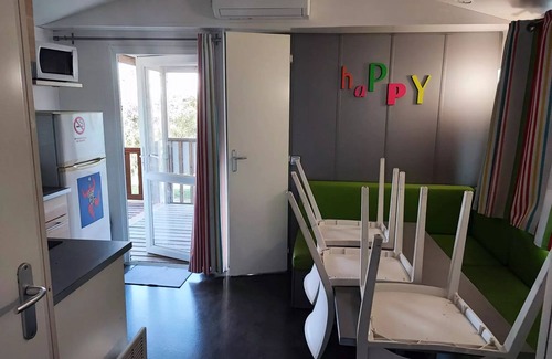 Saint-Cyprien Casa | Sun & Sea - Camping Le Bosc **** - 834 MOBILE-HOME 3 ROOMS CLIM TV 6 persons