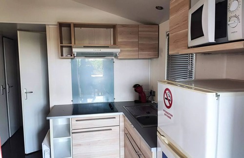 Saint-Cyprien Casa | Sun & Sea - Camping Le Bosc **** - 834 MOBILE-HOME 3 ROOMS CLIM TV 6 persons
