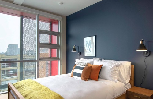 South of Market Apartamento | Sunlit SoMa Studio w/ Gym + Rooftop Lounge, near Tech HQs by Blueground
