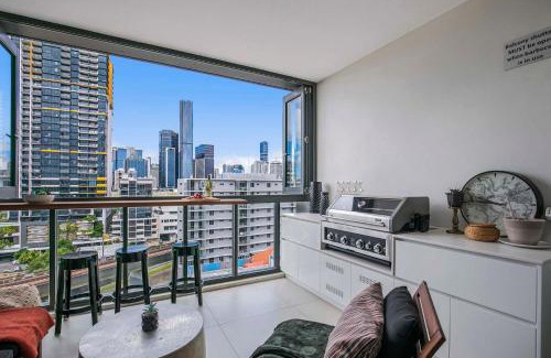 South Brisbane Apartamento | Sunny 1b in heart of South Bris