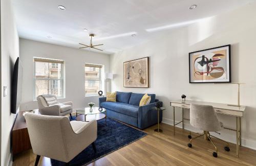 Hoboken Apartamento | Sunny 2BR Loft Work Relax Minutes to NYC