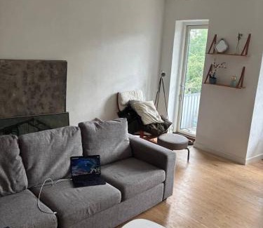 Aarhus C Apartamento | Sunny Apartment With Two Balconies