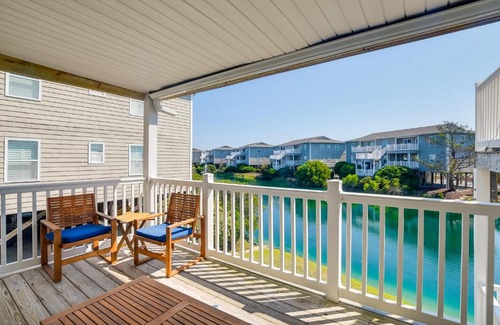 Ocean Isle Beach Apartamento | Sunny Condo - Private Ocean Isle Beach Access!