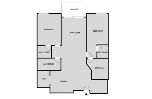 City West Apartamento | Sunny Downtown 2BR w/ Pool, W/D & Gym, near 7th St Metro, by Blueground