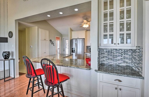 Flagler Beach Casa | Sunny Florida Home w/ Decks & View, Steps to Beach