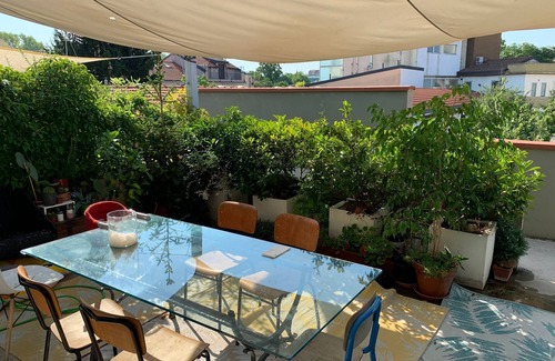 Villapizzone Apartamento | Sunny Loft Warehouse Conversion & Spacious Terrace