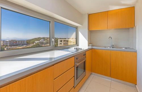 Petaloudes Apartamento | Sunny Penthouse,Modern Amenities+Aegean View