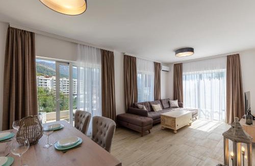 Becici Apartamento | Sunny side Wellness Resort & Spa - Cascade