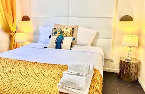 Blotzheim Apartamento | Sunny Suite by Leslodgespa - Studio moderne et coloré, proche de Bâle et de l'aéroport
