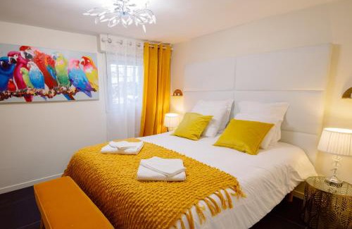 Blotzheim Apartamento | Sunny Suite by Leslodgespa - Studio moderne et coloré, proche de Bâle et de l'aéroport