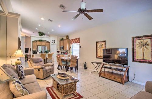 Bridgeford Crossing Casa | Sunny Villa with Lanai 17 Mi to Disney!