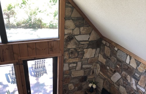 Lake Toxaway Cabaña | Sunrise Cottage: unidad única casa de campo duerme 6