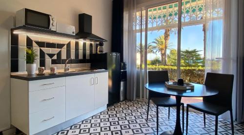 Miami Platja Apartamento | Sunrise Estudio Zebra, con vistas jardín y mar