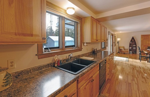 Three Lakes Casa | Sunrise Shores | Fun lakehome on Chain, dock, water toys, firepit, doggies ok