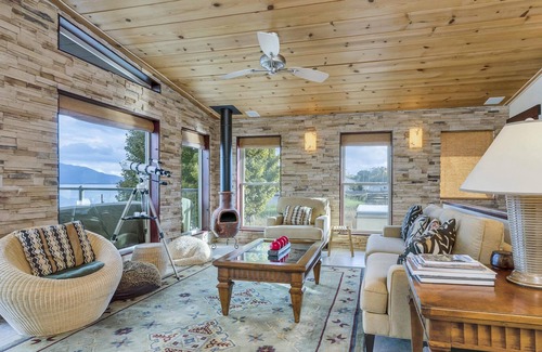 Lakeport Casa | Sunrise Shores--Lakefront House with Private Dock and Panoramic Views