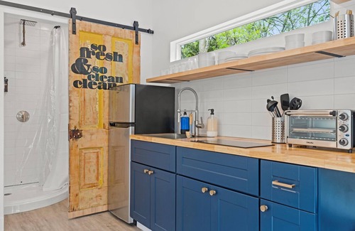 Linn Valley Apartamento | Sunrise Tiny House at Linn Valley Lakes