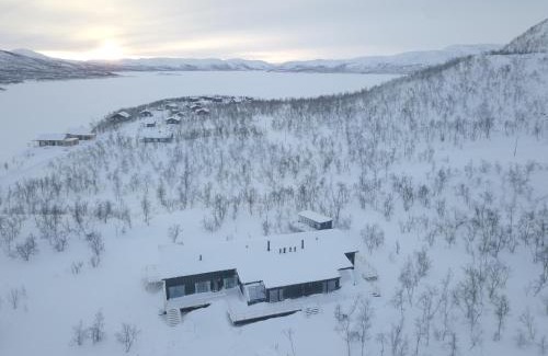 Kilpisjarvi Apartamento | Sunrise View Lapland, Sky View bedroom