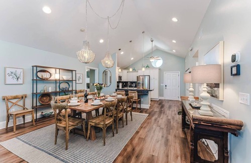 Port St. Joe Casa | SunScape & SeaScape: Beachfront, 2 Kitchens, Elevator, Pool/Spa, Pet-Friendly